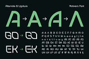 Nativera Font Family, a Sans Serif Font by Asenbayu (Thumbnail 7 of 14)