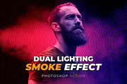 Dual Lighting Smoke Effect Ps Action, an Action Add-On by ridvanpars (Thumbnail 1 of 7)