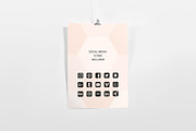 Trifold Brochure Hexagon Design, a Brochure Template by AgataCreate (Thumbnail 8 of 8)