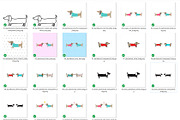Dachshund patterns and illustrations, a Pattern Graphic by bigmomentsdesign (Thumbnail 6 of 13)