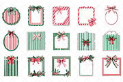 Christmas Hand-Drawn Frame Bundle, an Illustration by SinaCreation (Thumbnail 2 of 7)