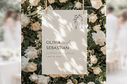 Botanical Welcome Sign Canva bd011, a Poster Template by TyphoonStudio (Thumbnail 6 of 10)