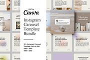 Instagram Carousel Social Templates, a Social Media Template by Brand & Bloom (Thumbnail 1 of 10)