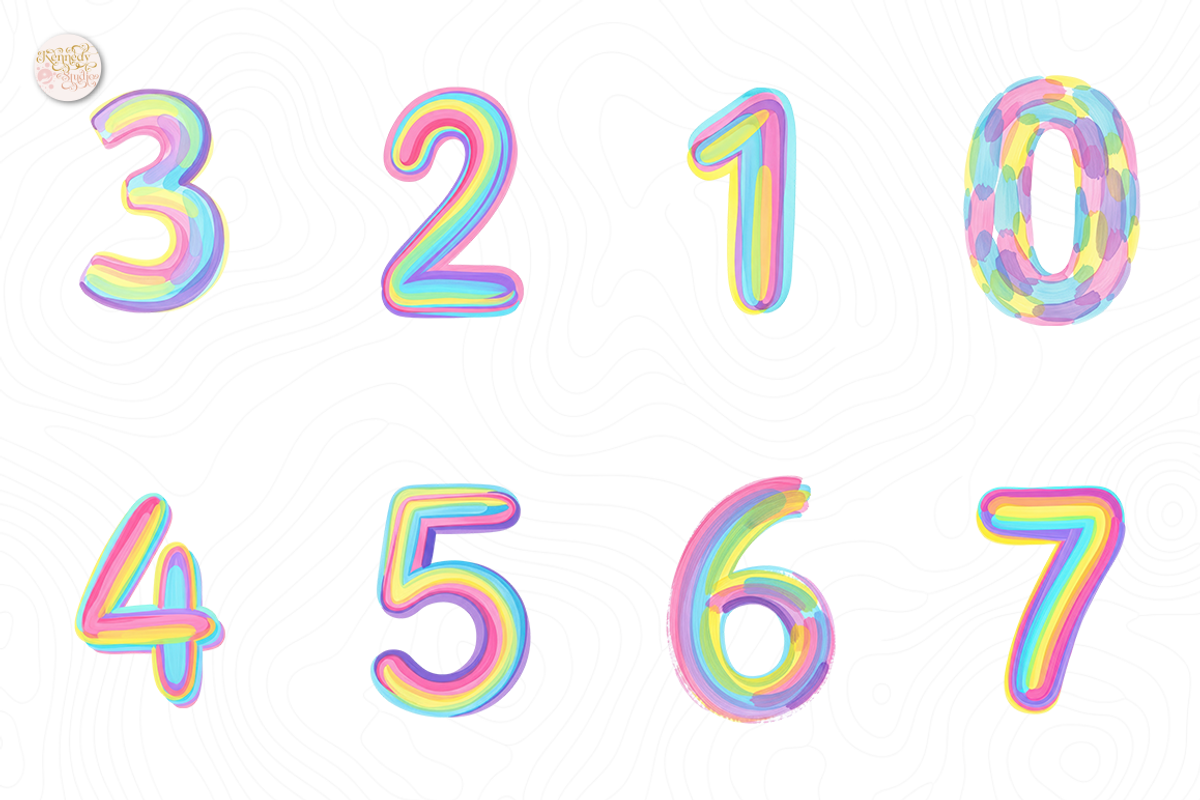 Brushstroke Alphabet PNG Clipart., an Object Illustration by KennedyStudio (Photo 2 of 4)