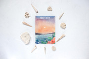 Tropical Summer Retro Roadtrip, a Seasonal Illustration by Catch the Dream Art (Thumbnail 10 of 10)