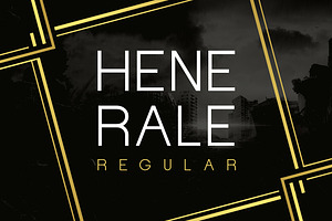 Henerale Regular