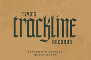 Gargamoth - Blackletter Typeface, a Blackletter Font by Letterhend Studio (Thumbnail 4 of 8)