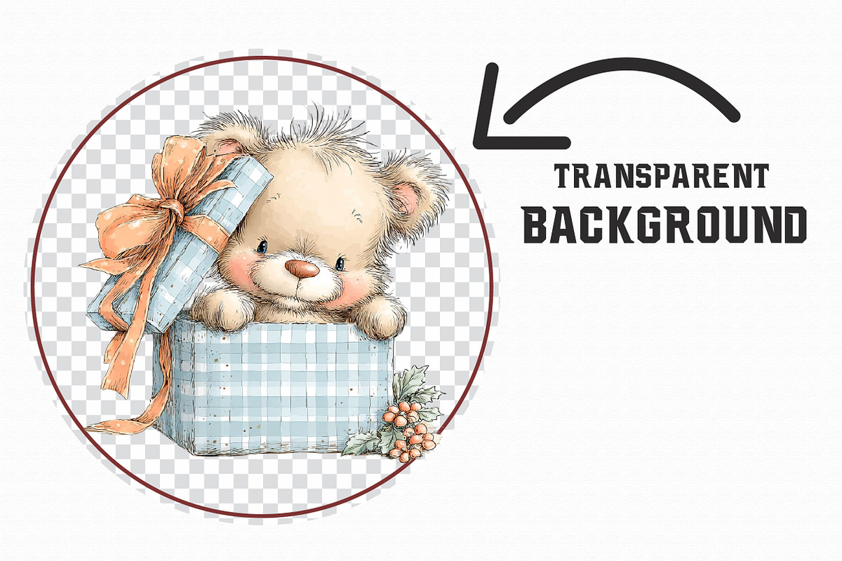 Baby Bear Clipart, an Illustration by Libby Wishes (Photo 2 of 7)