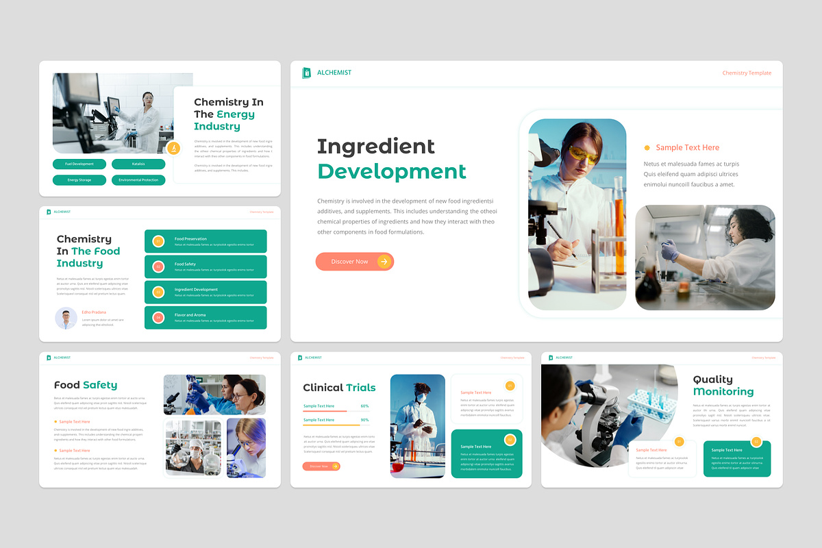 Chemistry Google Slide, a Presentation Template by YossyOneStd (Photo 5 of 6)