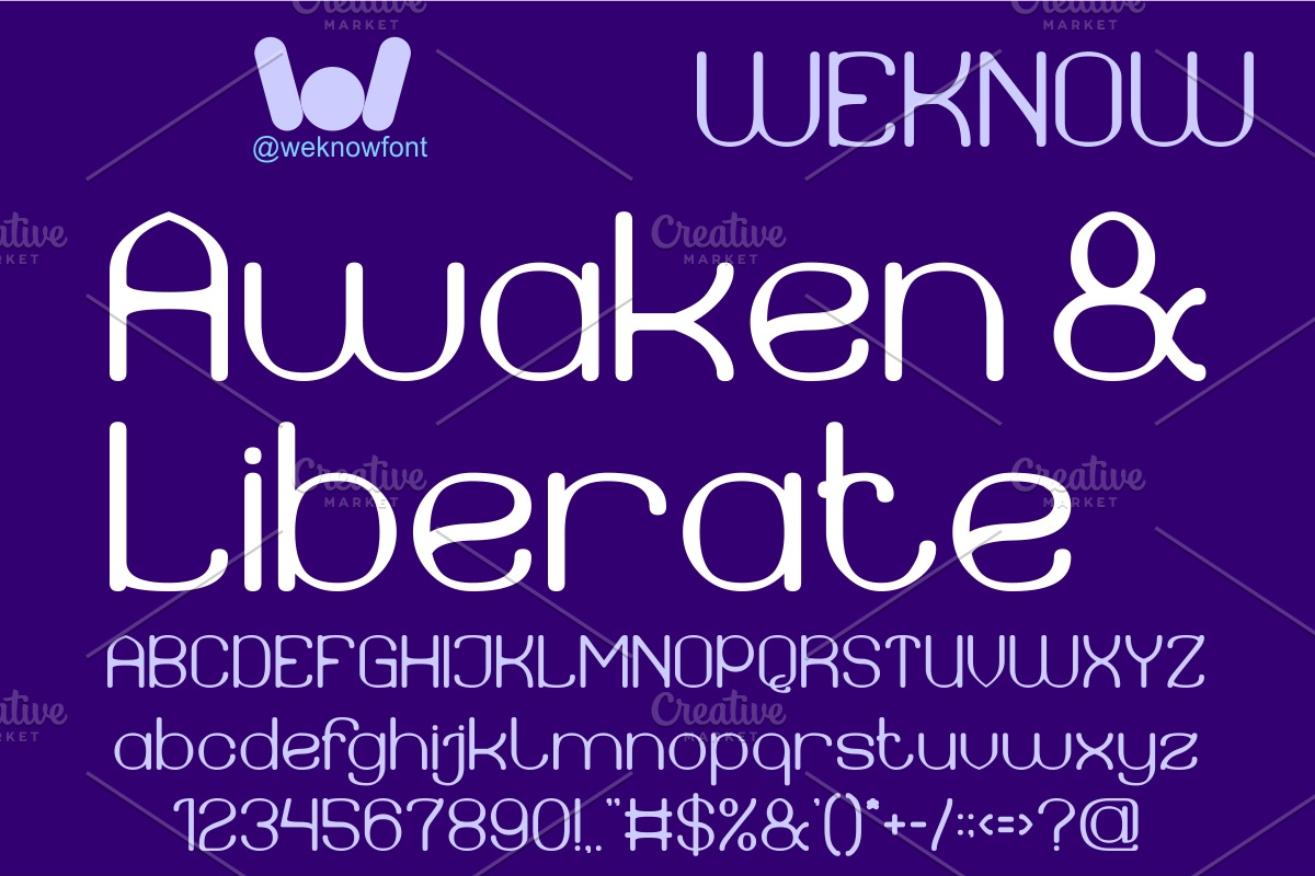 Supreme Instinct font, a Sans Serif Font by weknow (Photo 4 of 8)