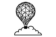 Hot Air Balloon Silhouette Bundle, an Object Illustration by Gaye Art (Thumbnail 31 of 31)