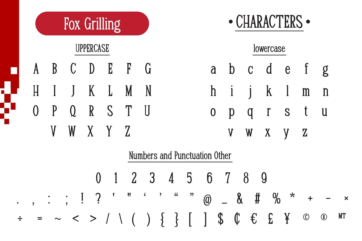 Fox Grilling Font Duo, a Slab Serif Font by Fox7 By Rattana (Photo 6 of 10)