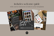 Dark Moody Pinterest Canva Templates, a Social Media Template by Made by Melody (Thumbnail 4 of 8)