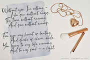 Selrany, a Script Font by Larin Type Co. (Thumbnail 6 of 7)