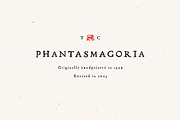 Phantasmagoria - Real Vintage Font, a Handwritten Font by Tom Chalky (Thumbnail 1 of 10)