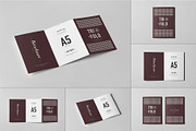 Tri-Fold A5 Brochure Mock-up, an Advertising Mockup by zippypixelstudio (Thumbnail 1 of 9)