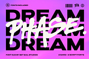 Dream Phase Font Duo, a Script Font by Sam Parrett (Thumbnail 1 of 9)