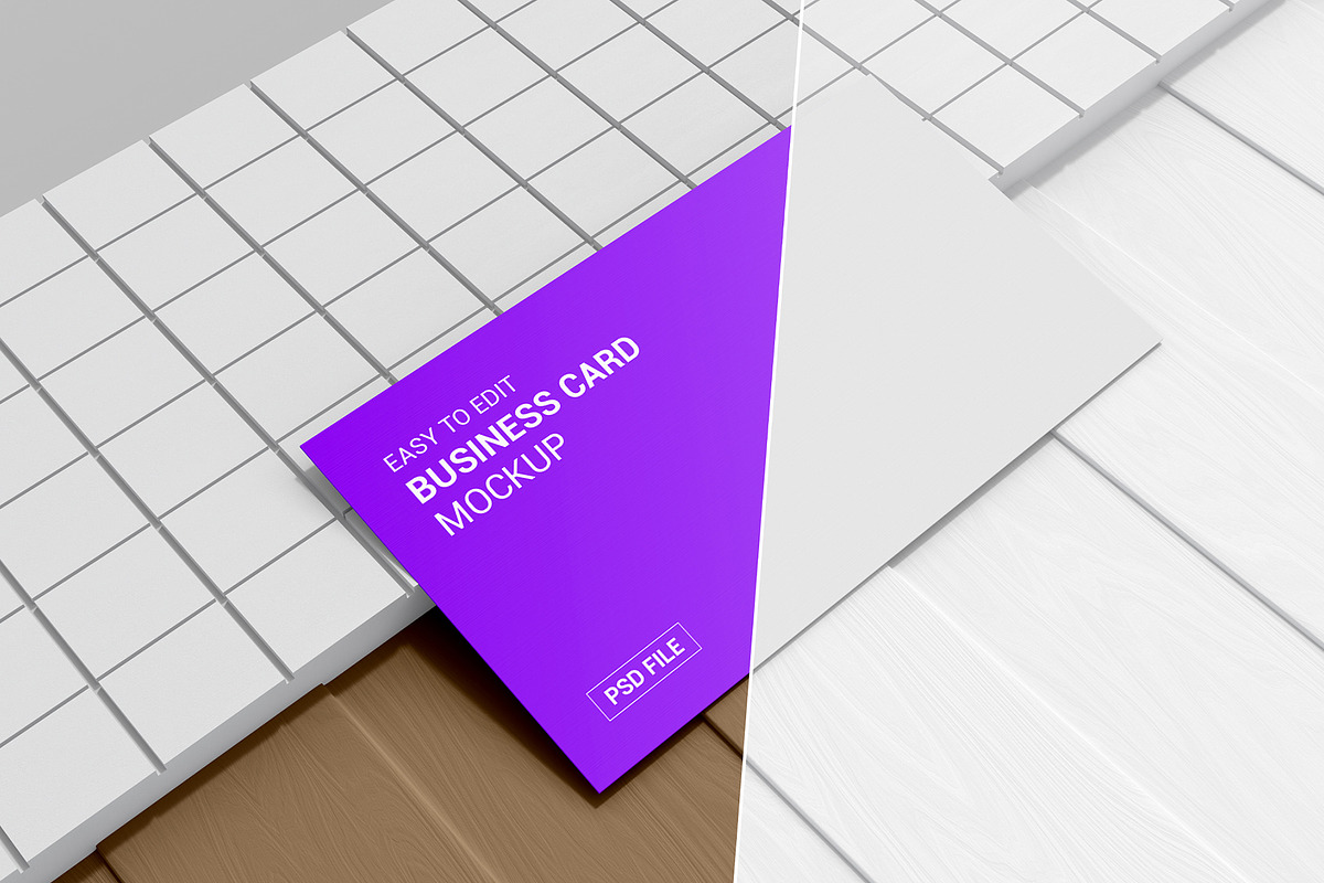 Premium Business Card Mockup, a Product Mockup by graphypix (Photo 3 of 4)