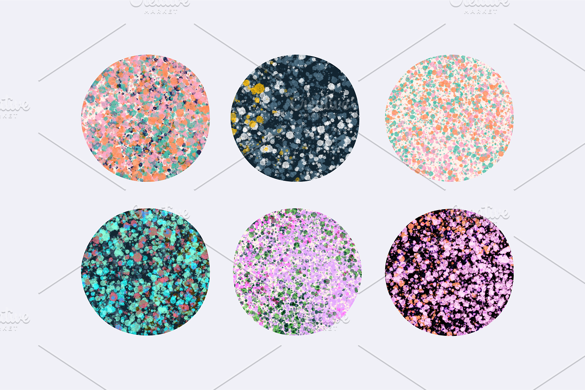 Splatter Backgrounds, a Texture Graphic by Marinastu (Photo 8 of 10)