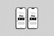 iPhone Mockup, an iPhone Mockup by Difa Design (Thumbnail 5 of 5)