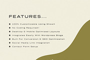 Showit Wellness Website Template, a Squarespace Template by SoulfulTemplateShop (Thumbnail 5 of 7)