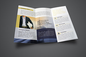 Template Trifold Oil And Gas Flyer