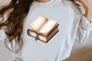 Old Open Book clipart, an Illustration by Designworld (Thumbnail 2 of 5)