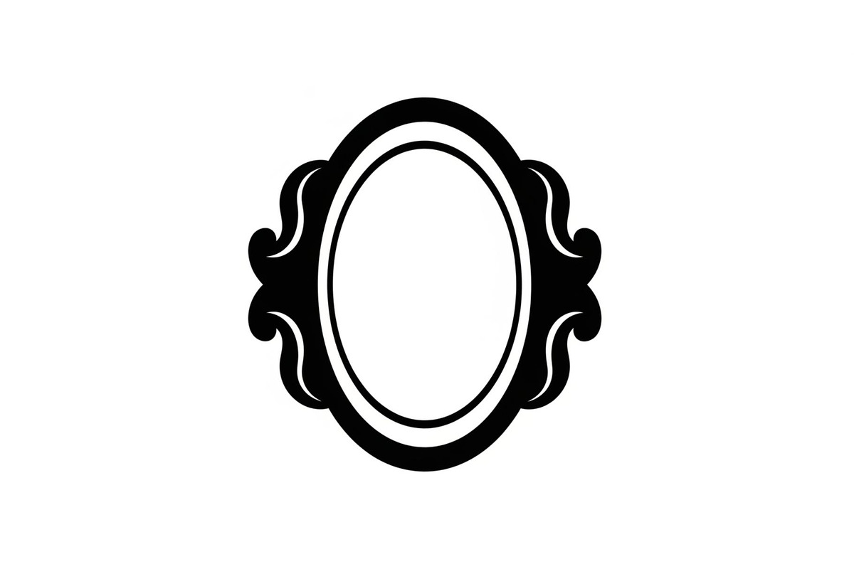 Vintage Oval Frame Vector Bundle, an Illustration by musafir_fashion (Photo 4 of 31)