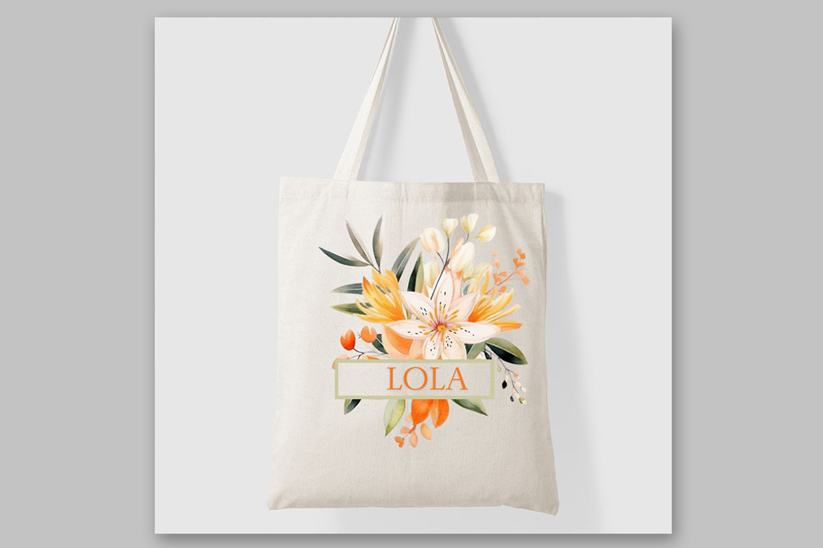 Orange Spring Flowers Honey Lilly, a Decorative Illustration by LeCoqDesign (Photo 3 of 5)