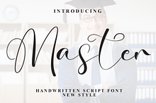Master | Script Font