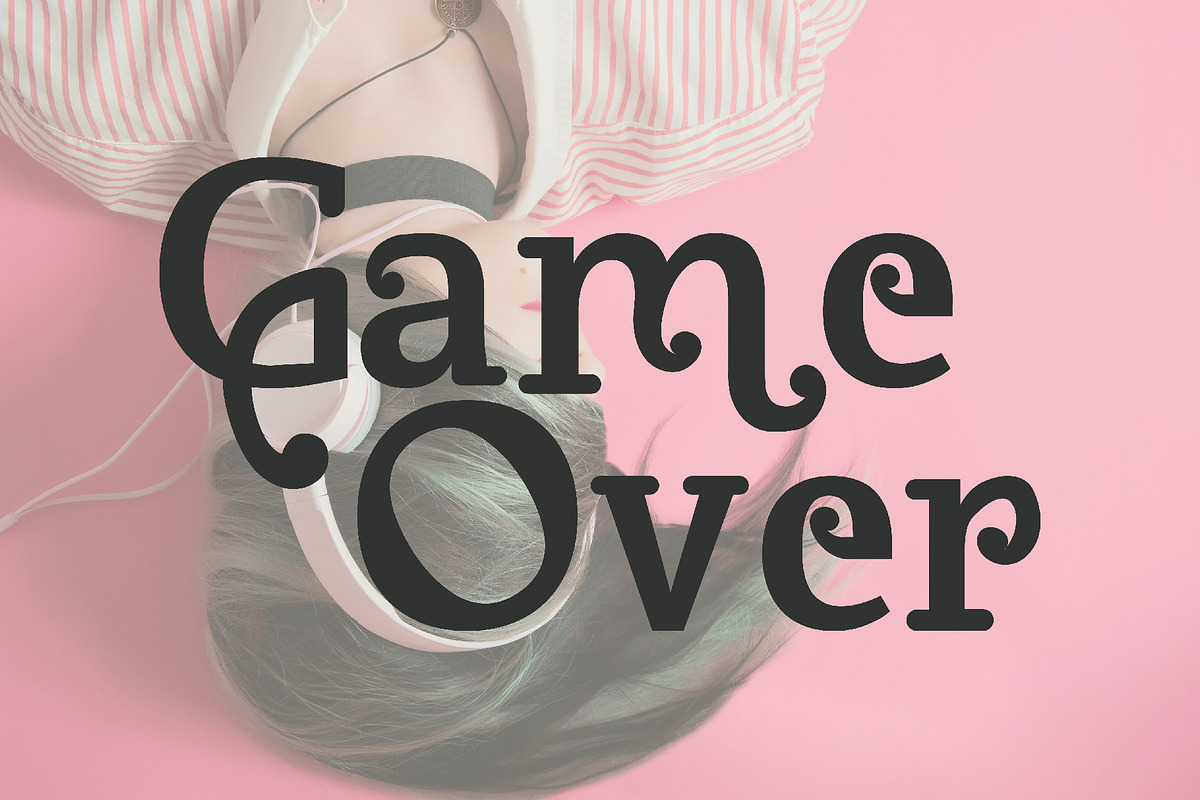 Roussa Aesthetic Slab Serif, a Slab Serif Font by Boril Std (Photo 9 of 10)