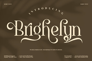 Brigehelyn Serif Fonts