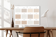 2026 Printable Large Wall Calendar, a Stationery Template by 3PointsCreative (Thumbnail 4 of 6)