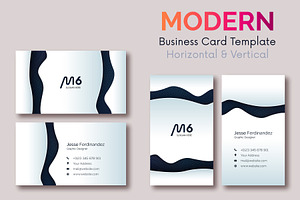 Modern Business Card Template V:106