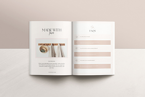 Line Sheet Wholesale Canva Template