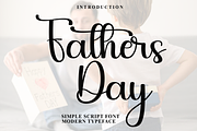 Fathers Day, a Handwritten Font by FreshTypeINK (Thumbnail 1 of 7)