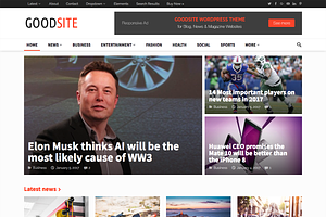 GoodSite - Flexible Magazine Theme