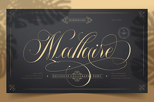 Valentine Exclusive Font || Mallaire, a Script Font by Rochart