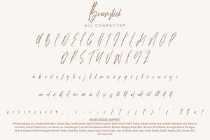 Broomstick - Stylish Handwritten