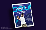Golf Tournament Flyer Template - PSD, a Flyer Template by Satgur Graphic Design (Thumbnail 8 of 9)