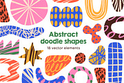 Trendy abstract doodle shapes set, an Object Illustration by Good Studio (Thumbnail 1 of 6)