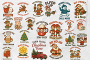 Mega Christmas Sublimation Bundle, a Seasonal Illustration by Smillyy Threads (Thumbnail 6 of 18)