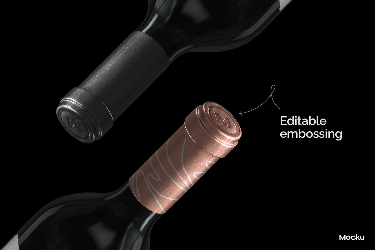 The wine creator - Bordeaux bottle, a Product Mockup by Mocku (Photo 7 of 14)