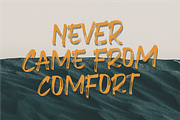 Slouchy Brush Fonts, a Script Font by 50Fox (Thumbnail 3 of 17)