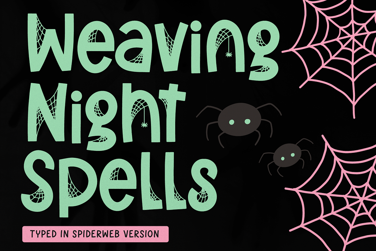 Gloomi Squish | New Halloween Font, a Handwritten Font by Denustudios (Photo 4 of 12)