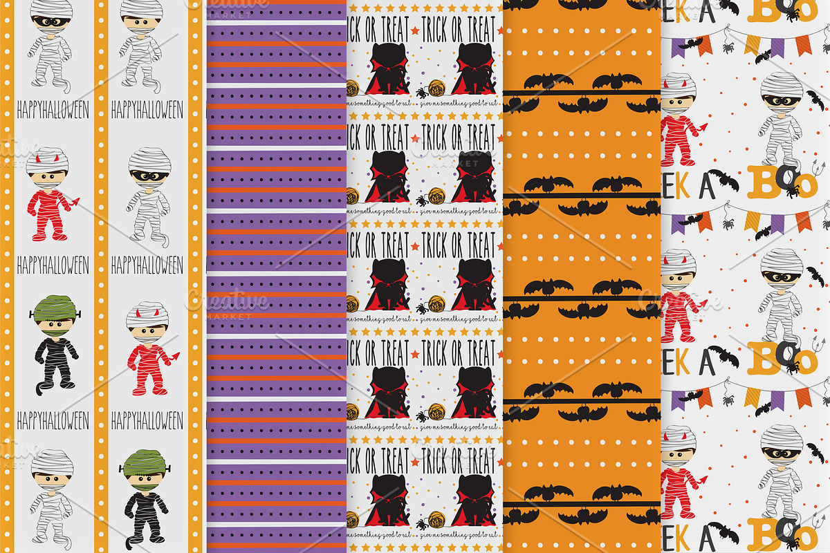 BOO pattern collection, a Pattern Graphic by Sonia design studio (Photo 7 of 7)