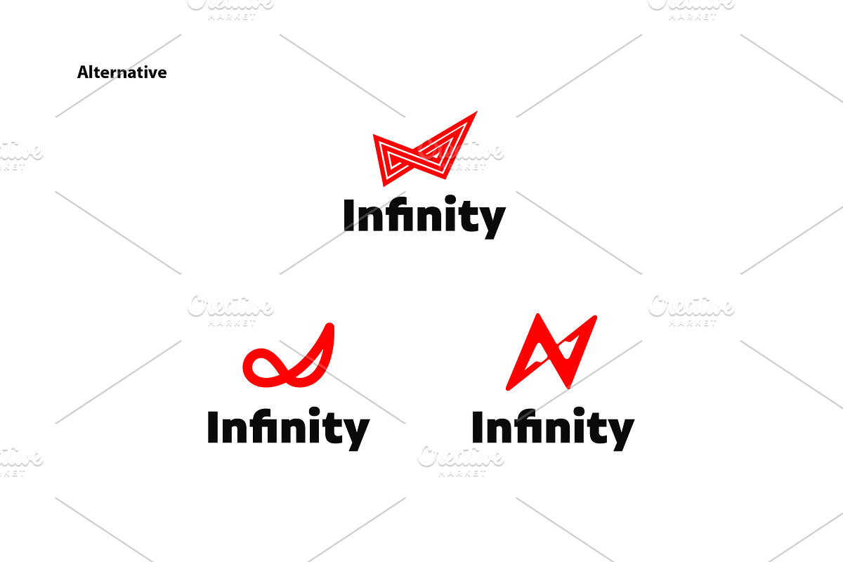 INFINITY LOGO FREE 3 ALT, a Branding & Logo Template by tipudaya (Photo 7 of 7)
