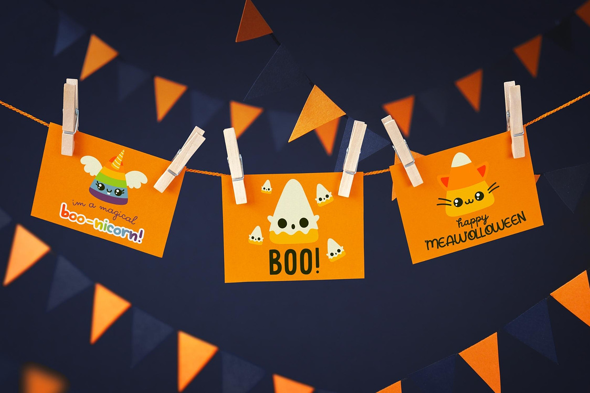 Spooky & Cute Candy Corn Clip Art, a Graphic by CherithDrawsThings (Photo 4 of 7)