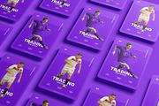 Trading Cards Mockup Set, a Product Mockup by Toasin Studio (Thumbnail 7 of 16)