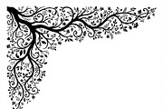 50 Tree Branch Corner Silhouette, a Decorative Illustration by Amazin_art (Thumbnail 22 of 25)
